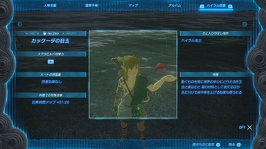 カックーダの目玉