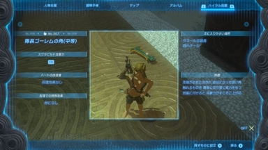 隊長ゴーレムの角(中等)