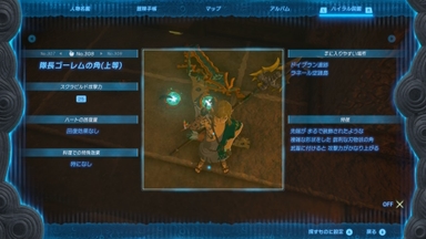 隊長ゴーレムの角(上等)