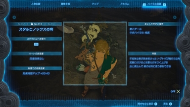 スタルヒノックスの角